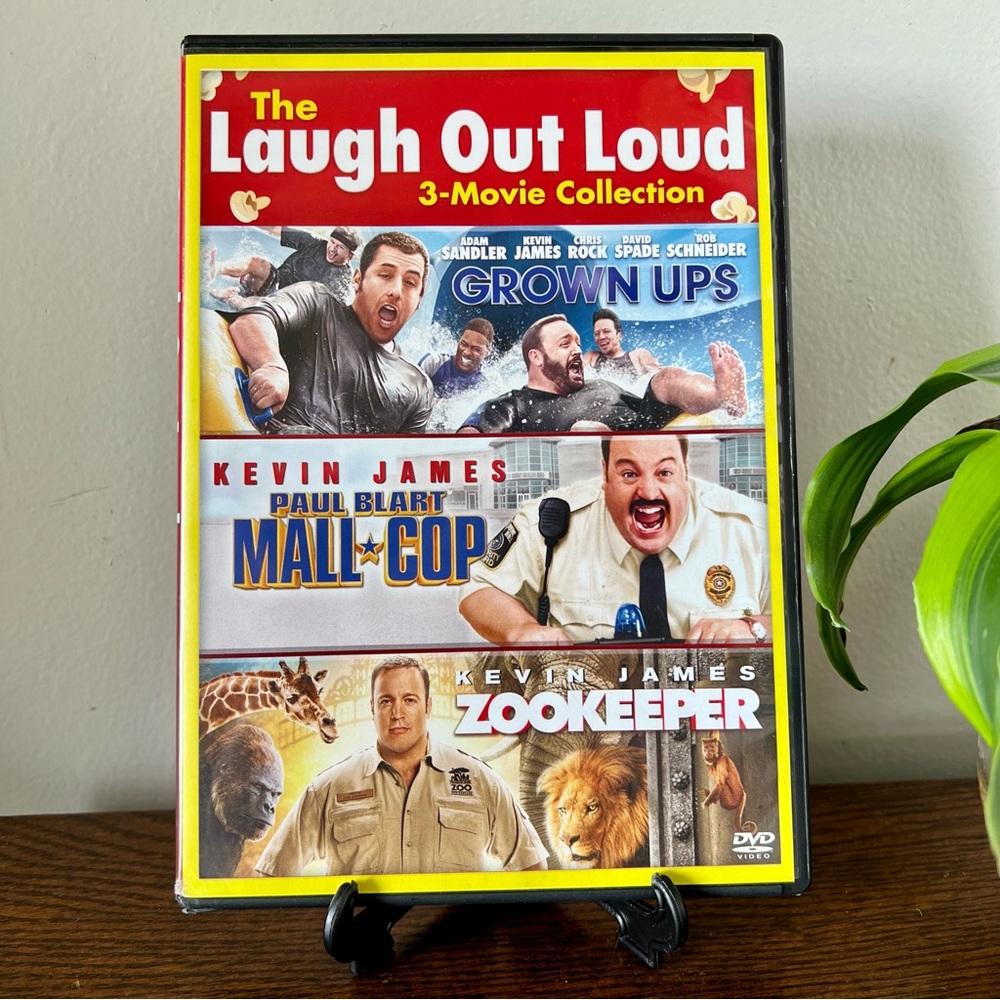 🎄 LAUGH OUT LOUD 3- MOVIE COMEDIES COLLECTION DVD